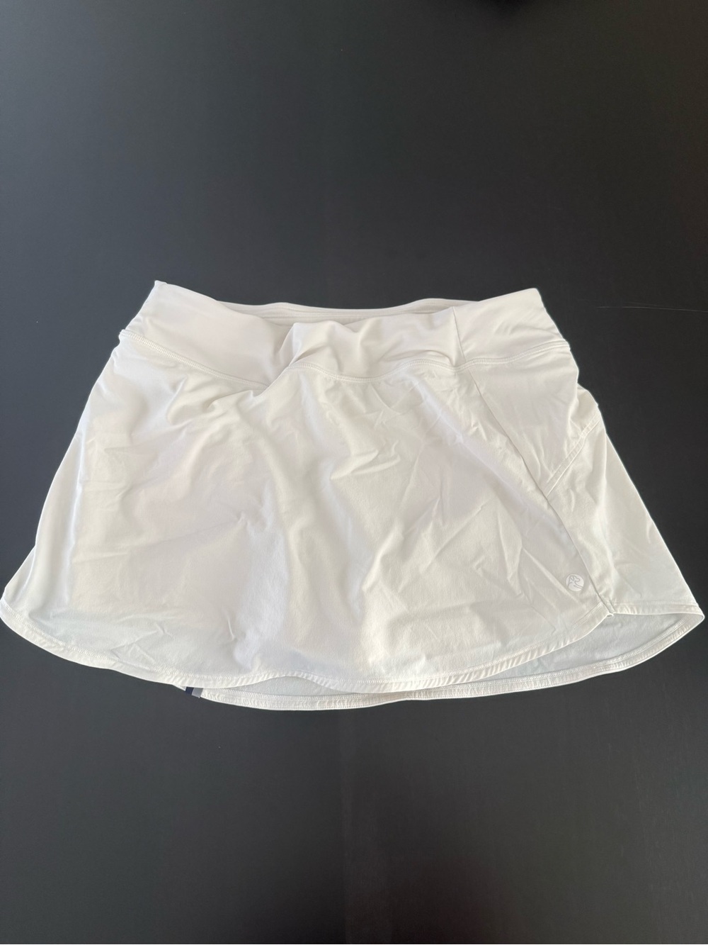 Rhoback White Women's Athletic Skort